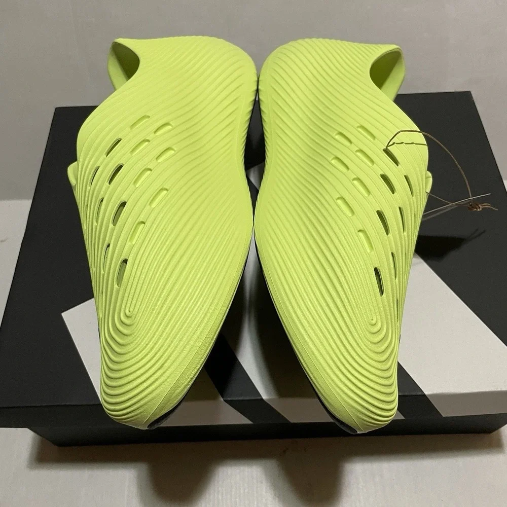 Adidas Pure Chill Sneakers Shoes KH6673 Mens 10 Neon Lime Green Athletic NEW